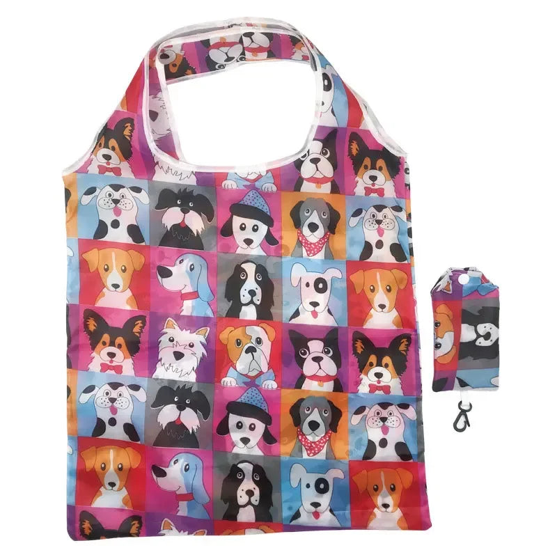 Reusable Shopping Nylon Tote Bag